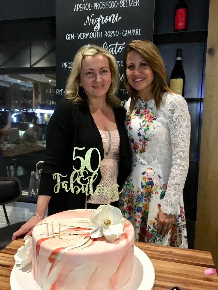 Celebrating my dear and beautiful friend Michelle’s 50th Birthday.  Wonderful evening with wonderful people. #Friendship #DolceMagazine #CityLifeMagazine @citylifetoronto @DolceMag #joannfolino 😘