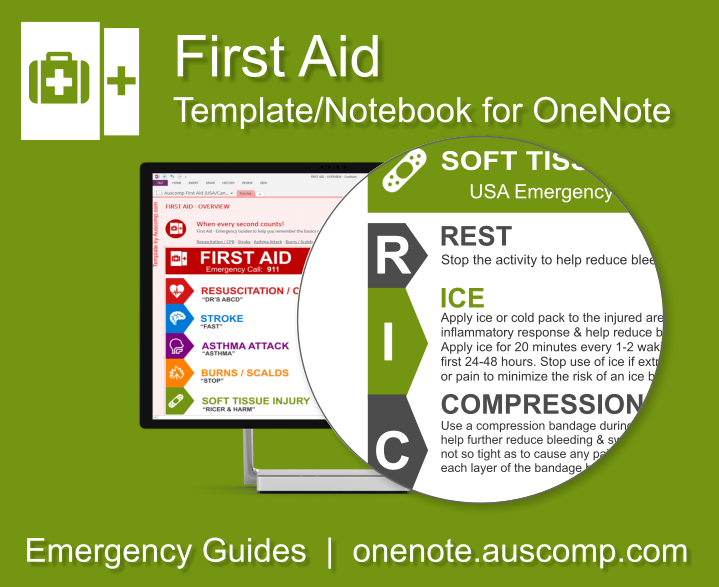Auscomp's tweet photo. First Aid - Guide Cards for OneNote. When every second counts! - https://t.co/Hg3QBVUfJy
@auscomp #OneNote #Office365 #FirstAid #Resuscitation #HeartAttack #CPR #Stroke #Asthma #AsthmaAttack #Burns #Scalds #SoftTissueInjuries #Injury #Emergency #Wounds https://t.co/PHw99YfTnv