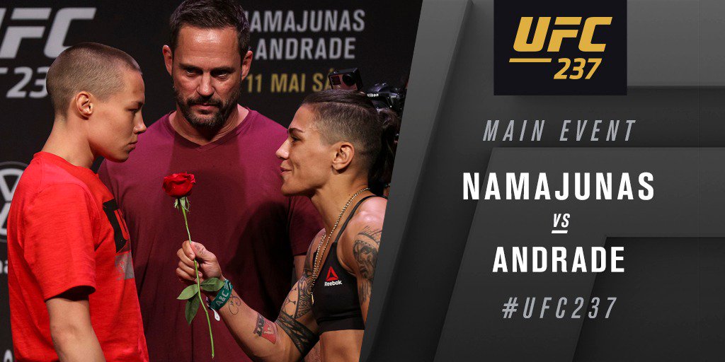 UFC 237 ‘Namajunas vs. Andrade’ - Play by Pay Updates & LIVE Results -