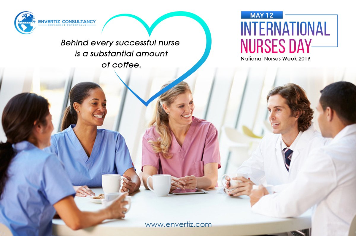 Envertiz's tweet photo. #Nurses find inspiration from the most unlikely places because the patient comes first
Let's thank all the hardworking nurses on this International nurses day
#envertiz #envertizconsultancy
#international_nurses_day https://t.co/R6o6Ytt0xj