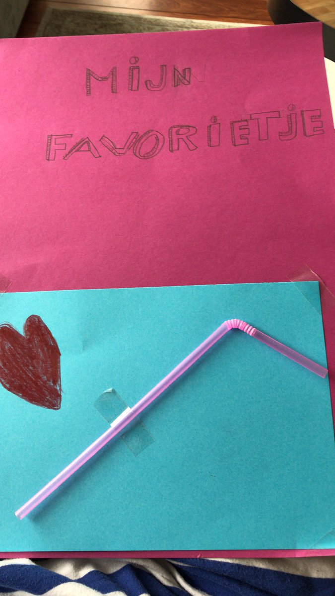 Voor de kinderen die moederdag vergeten zijn..... Er is vast een rietje in huis! #FavoRietje