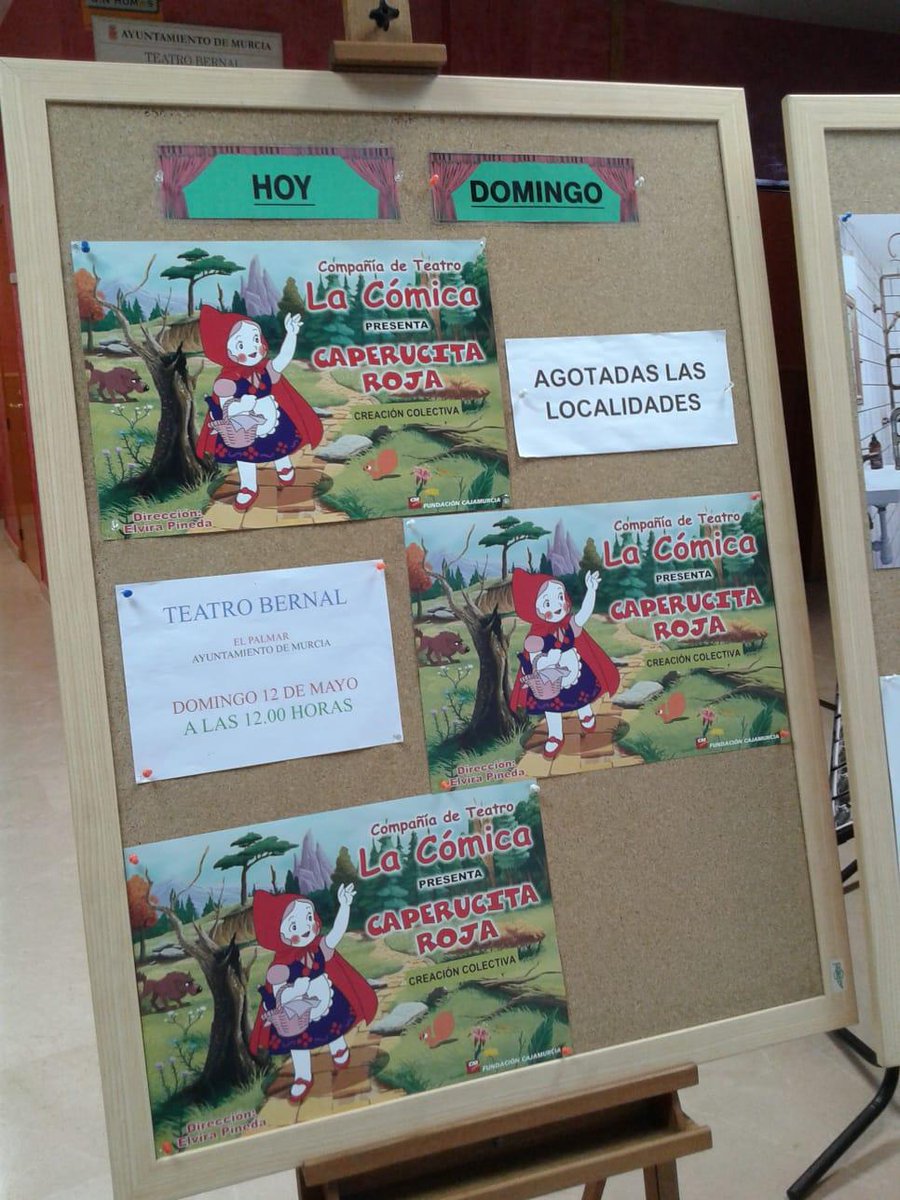 ¡Vuelve Caperucita al Teatro Bernal y volvemos a agotar!