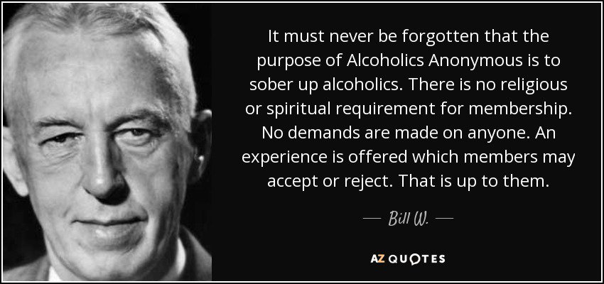 Today in 1935, the founders of #AlcoholicsAnonymous-Bill Wilson & Dr. Bob Smith-first met, in Akron, Ohio. The two men-both trying to stay sober-started a support group for alcoholics. In 1939, Wilson wrote a book which described the 12-step program that the support group used.