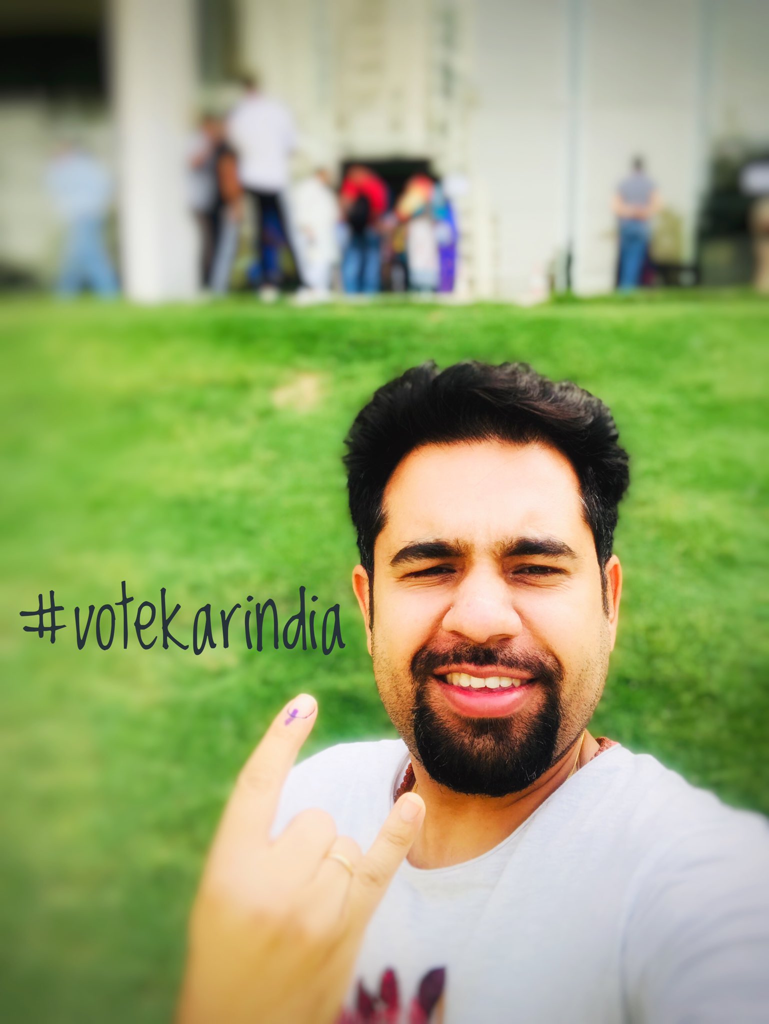 Amit K Nanchahal on Twitter "Serpentine queues at all polling booths