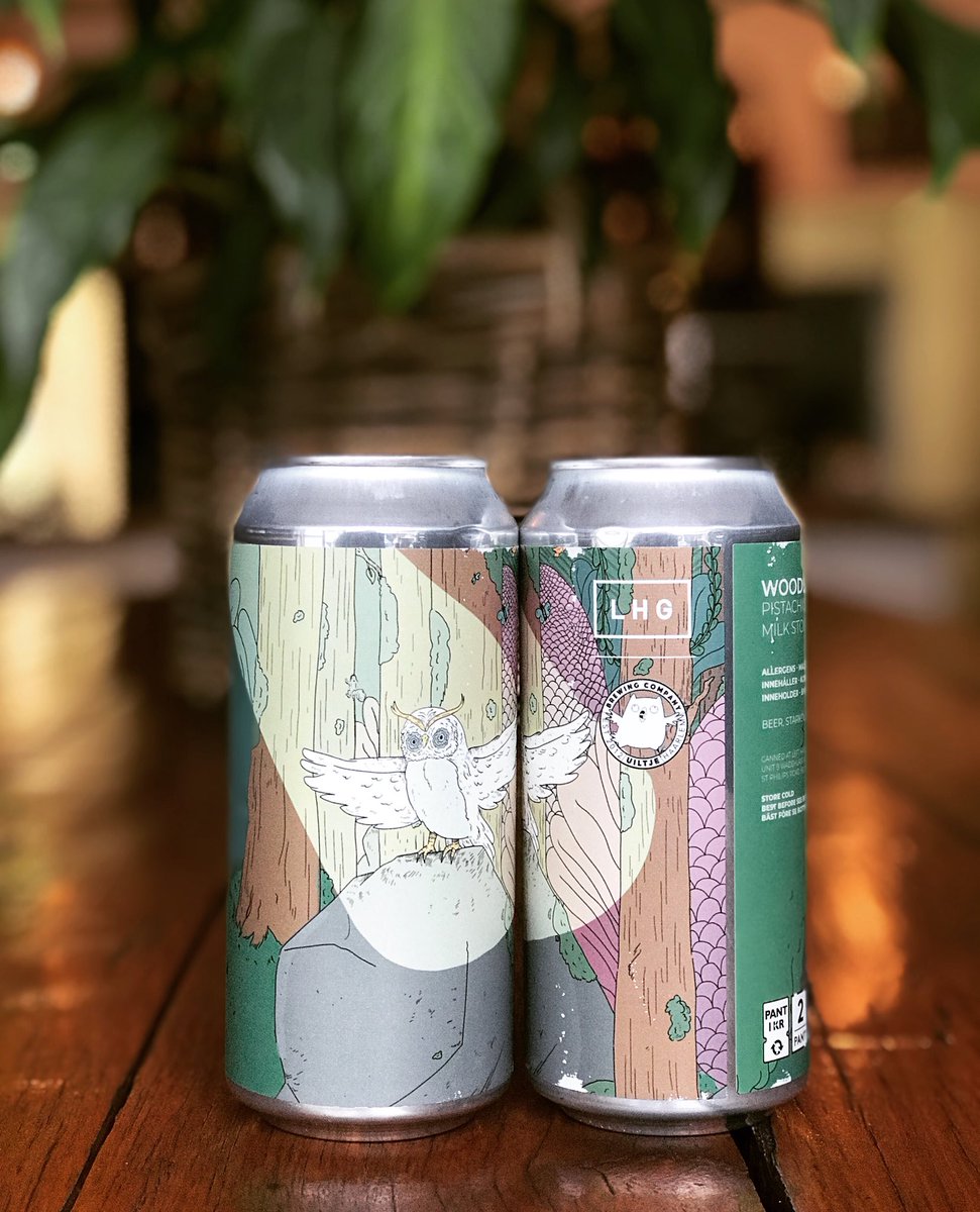 Pretty excited to get our hands on a keg of this (&amp; cans too, obviously) for our Shake &amp; Bake takeover starting tomorrow. This Pistachio &amp; Honeycomb Milk Stout comes under the “Bake” classification, a “Pastry Stout” as they say 🤤