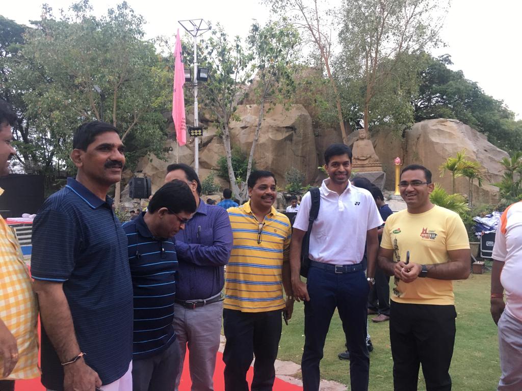 My Fitness...City Fitness ... 5 K Run on Plastic Awareness with Gymgoers & Sports Enthusiasts at NTR Gardens on Saaf Hyderabad Shaandar Hyderabad and WaLC.

#BeatPlasticPollution #MyFiCiFi #CleanHyderabad #SaafHyderabadShaandarHyderabad