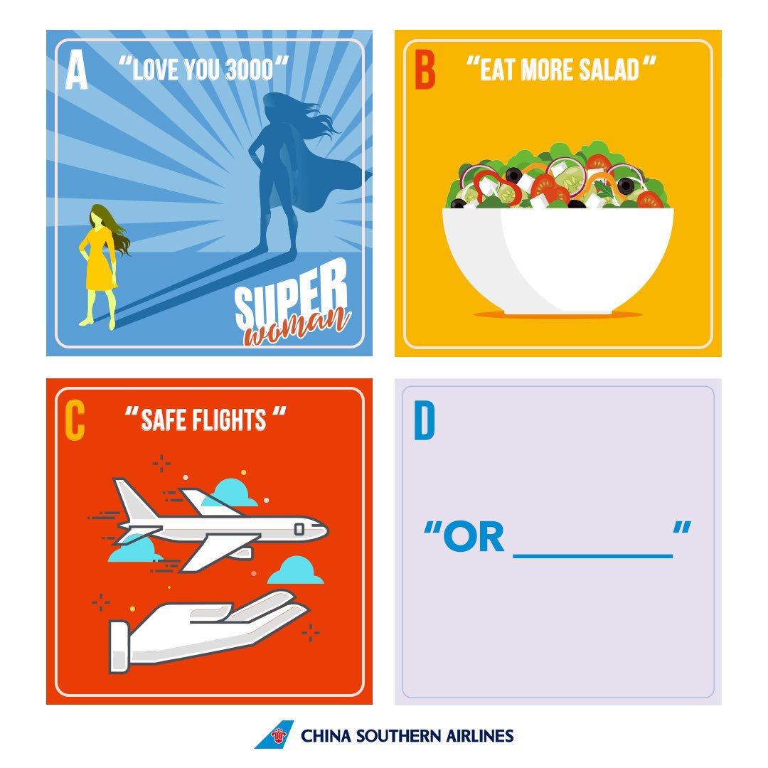 CSAIRGlobal's tweet image. What does your #SuperMother would always say to you when you are going to leave home?  
Tell us your answer to participate in the #SuperMother lucky draw.   
Learn more 👇
T&amp;amp;C:bit.ly/2U6EIRx

#MothersDay #CSAir #superhero #chinasouthern #loveyou3000