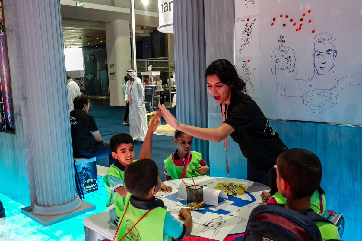 Check out our photos from @abudhabibookfair #comiccorner 👏🏻
•
•
•
#brandactivations #events #abudhabi #bookfair #eventmanagement #superheros #aquaman #tgp