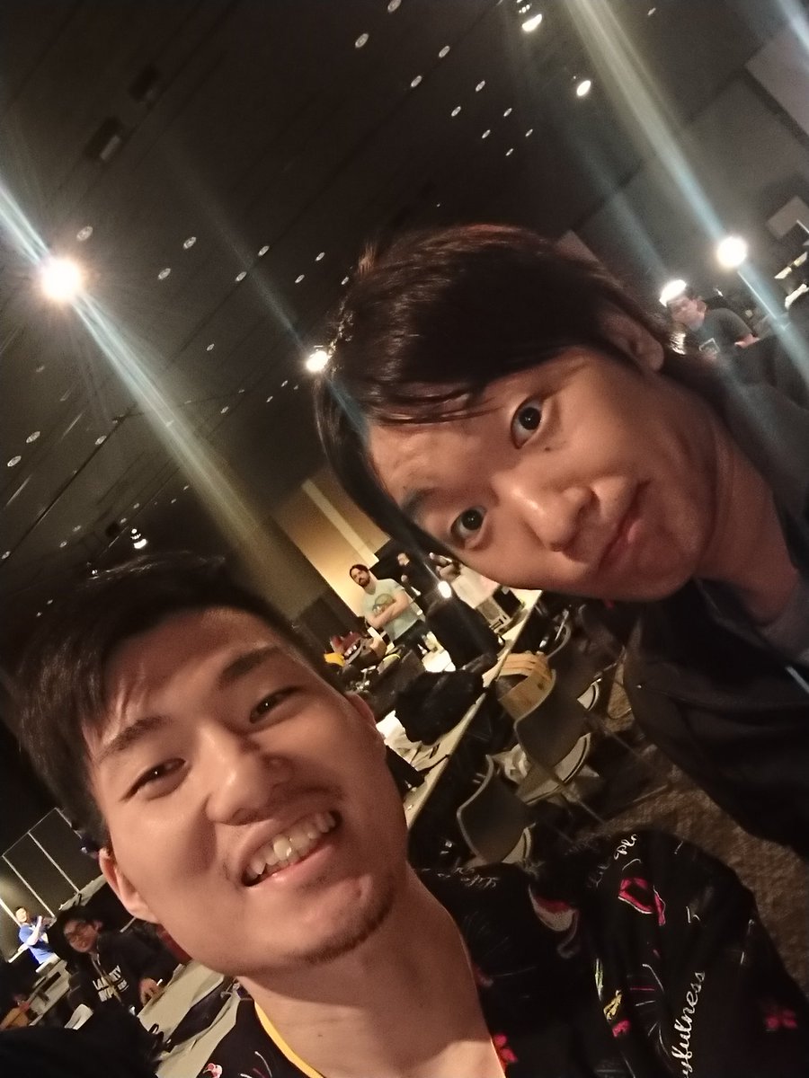 Man_Nyomo's tweet photo. お隣だったしょぼすけさんと、記念にツーショット
#c4lan
#TEAM_PCMOD
@ShoboLinco https://t.co/J3EXNCqASv