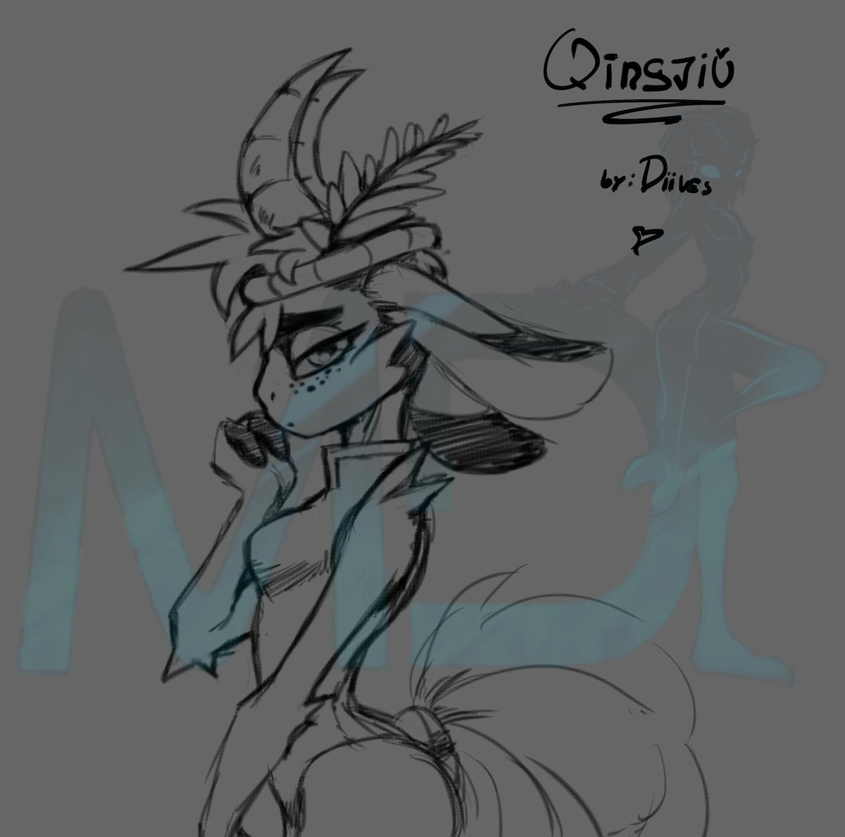 ApcDiableg's tweet photo. No, no terminé, aún debo pintarla uvu <3

@DiivesArt 

#mrdiableg #fanarts #cute #goat #sexy https://t.co/rY3Gwr6zKd