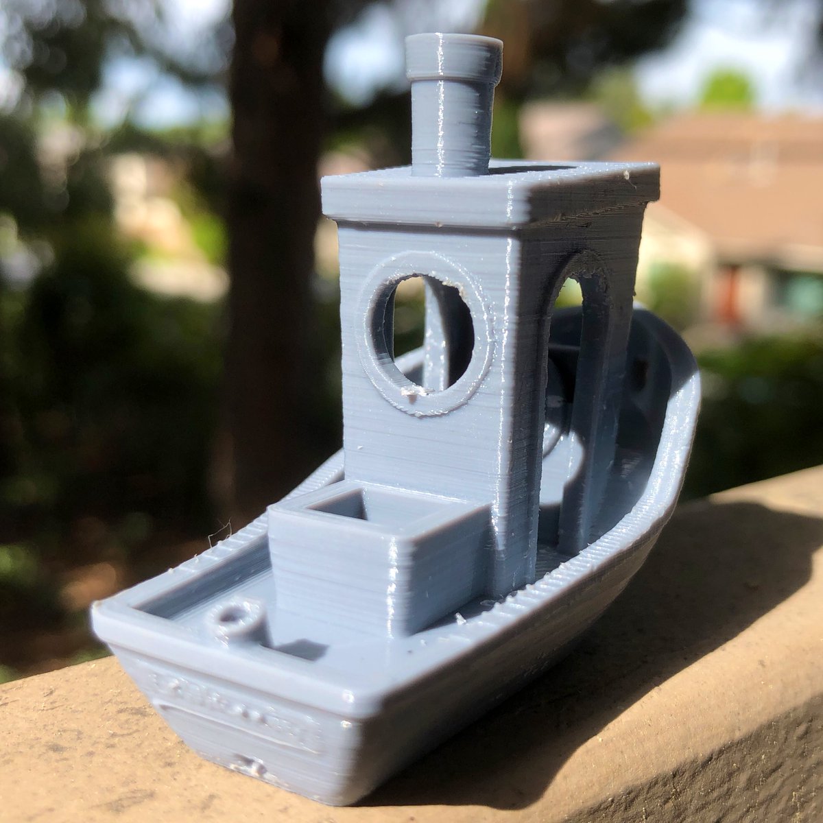 TobyWallwork's tweet image. My first print. Thanks to @ChuckHellebuyck @makersmuse @joeltelling @toms3dp and #teachingtech for talking me into it. #youtube #3dprinters #creality #ender3 #inlandfilament #3dsenpai