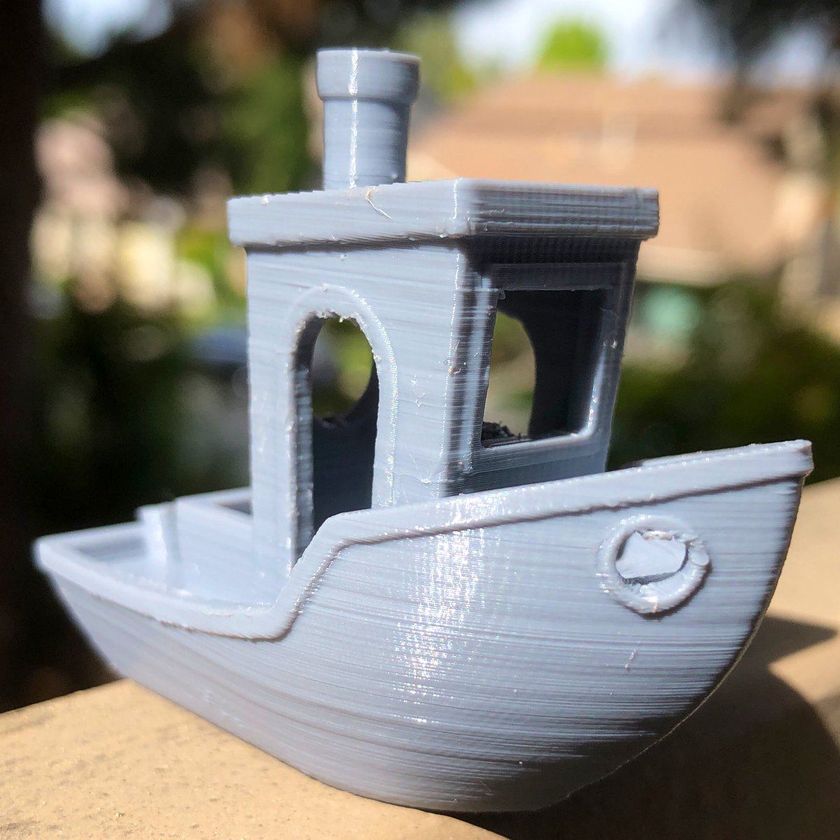 TobyWallwork's tweet image. My first print. Thanks to @ChuckHellebuyck @makersmuse @joeltelling @toms3dp and #teachingtech for talking me into it. #youtube #3dprinters #creality #ender3 #inlandfilament #3dsenpai