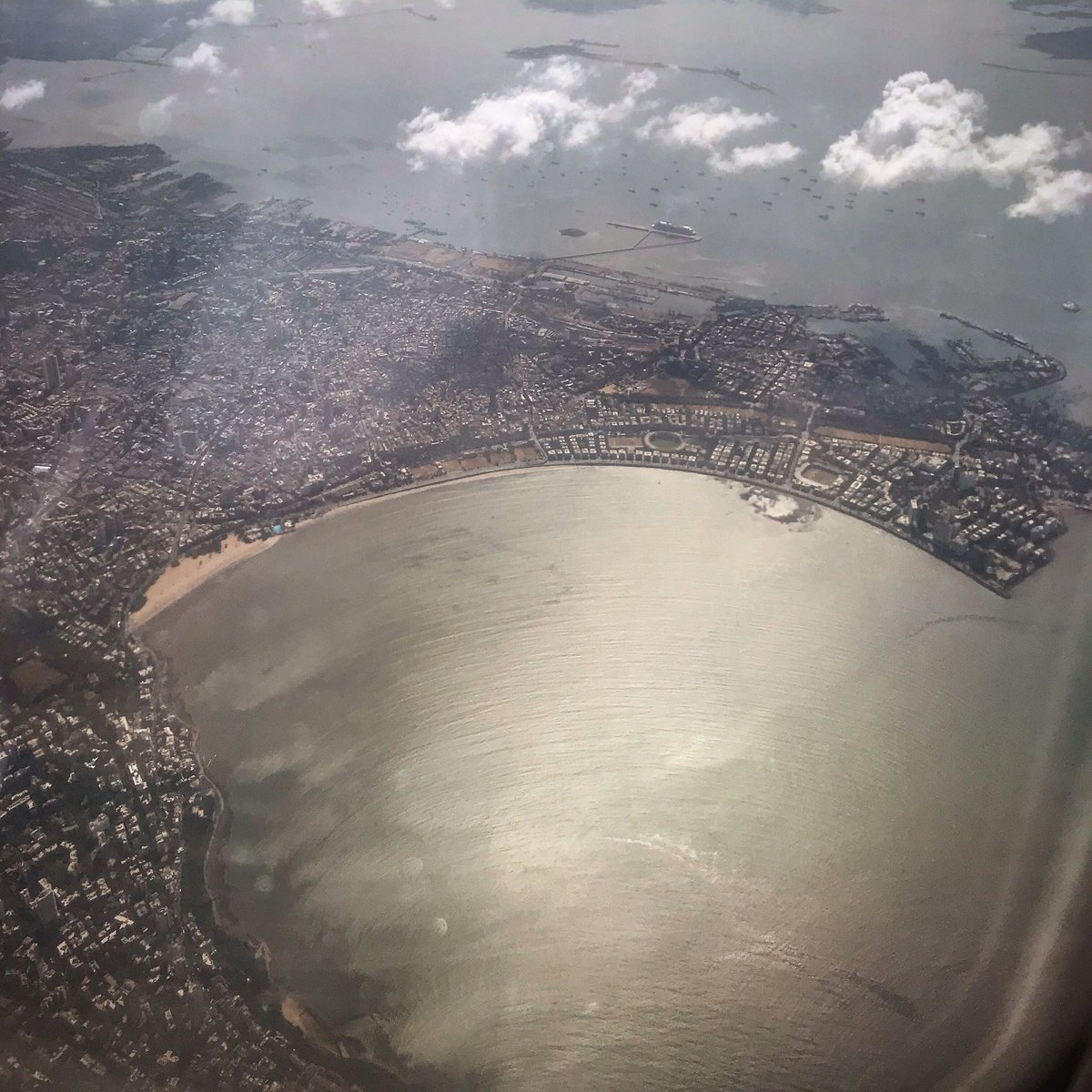 Bombay.From my  #CitiesFromTheSky series on  @instagram