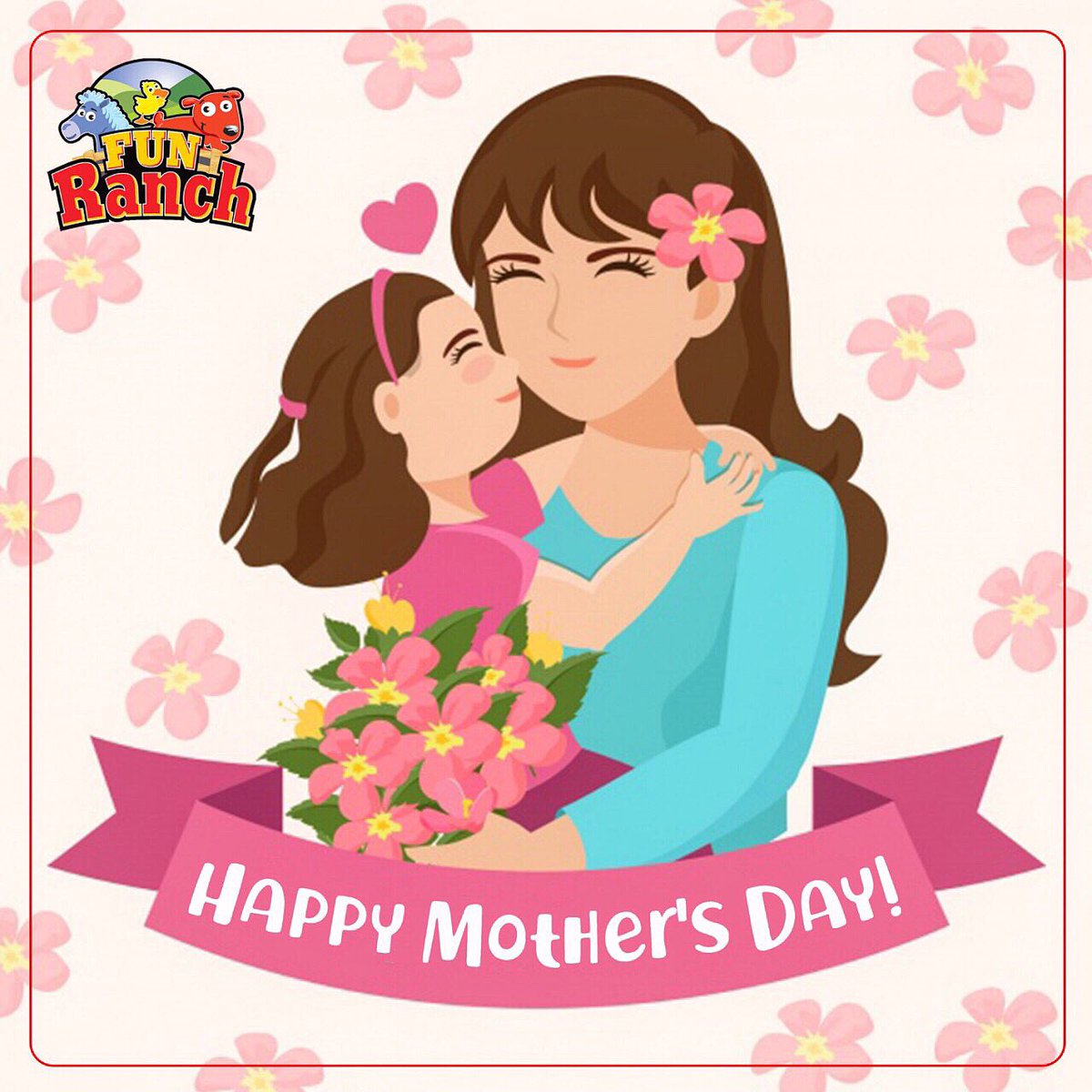 funranch's tweet photo. To the world you are a mother, but to your family you are the world.
HAPPY MOTHER’S DAY TO ALL OUR AMAZING MOMS OUT THERE! YOU ARE THE BEST! ❤️🌹
#happymothersday
#amazingmoms
#funranch https://t.co/09OWhpkQVQ