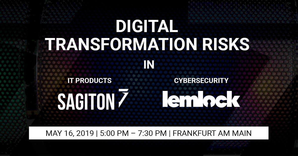 marcin_mich's tweet photo. #EVENT: DIGITAL TRANSFORMATION RISKS in #ITProducts and #Cybersecurity! --> TICKETS: https://t.co/5ZPbSzYK4F

@SagitonDev @Lemlock_app 

#risks #digitaltrasformation #web #mobile #idea #meeting #frankfurtammain #business #marketing #webapplications https://t.co/DBQ8uFJ5oK