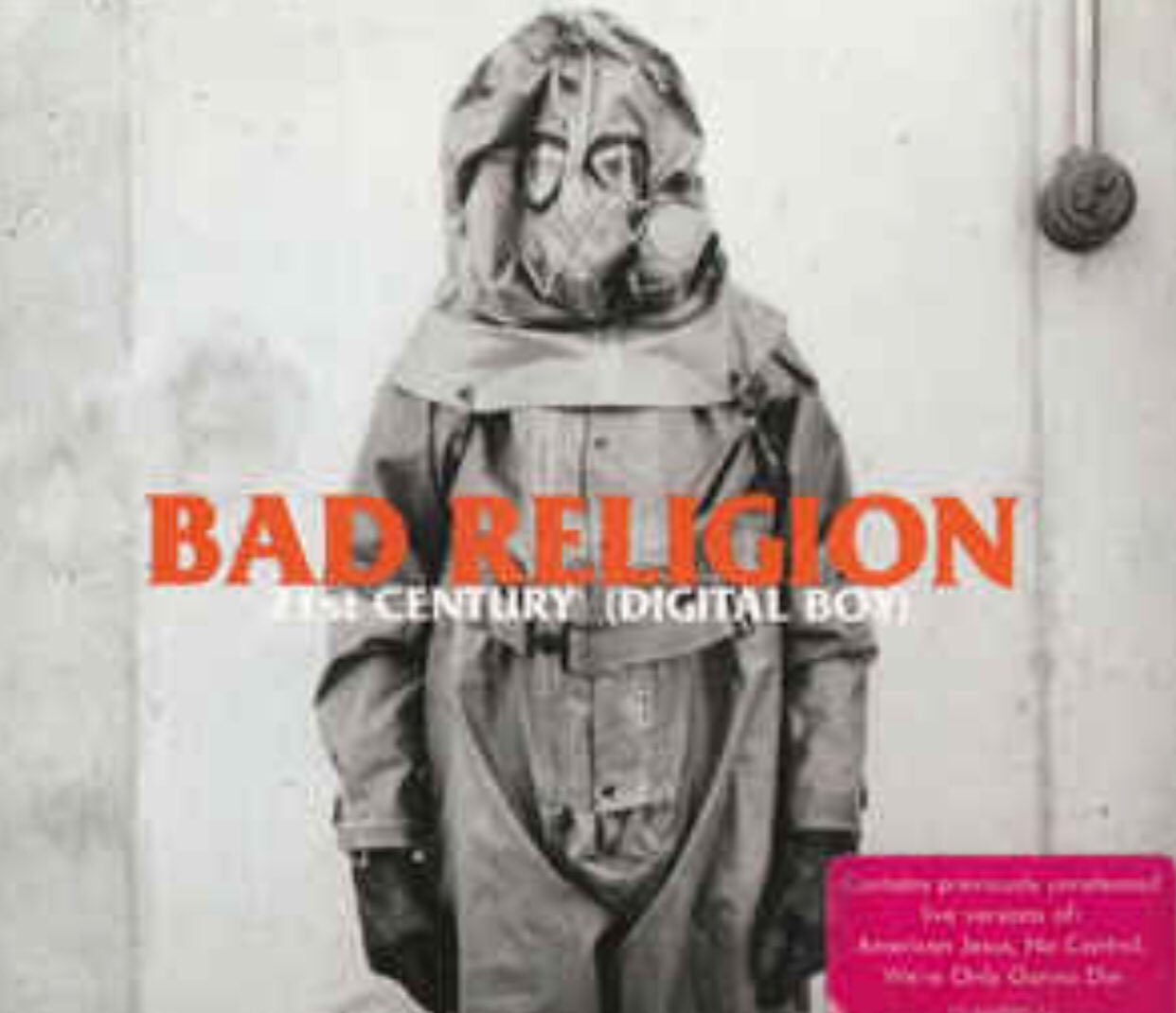Bad Religion 21st Century Digital Boy from the album Stranger Than Fiction Happy Birthday To Brett Gurewitz! 