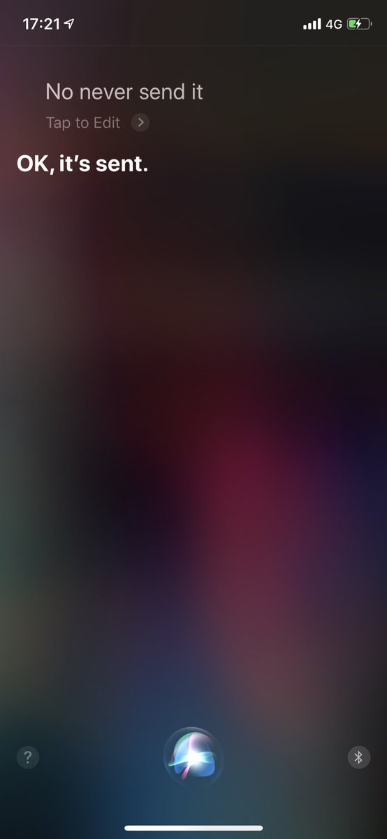 PollenCg's tweet photo. So @Apple did not know Siri was now running AI and making decisions for us..... https://t.co/9vmQgVg6rZ