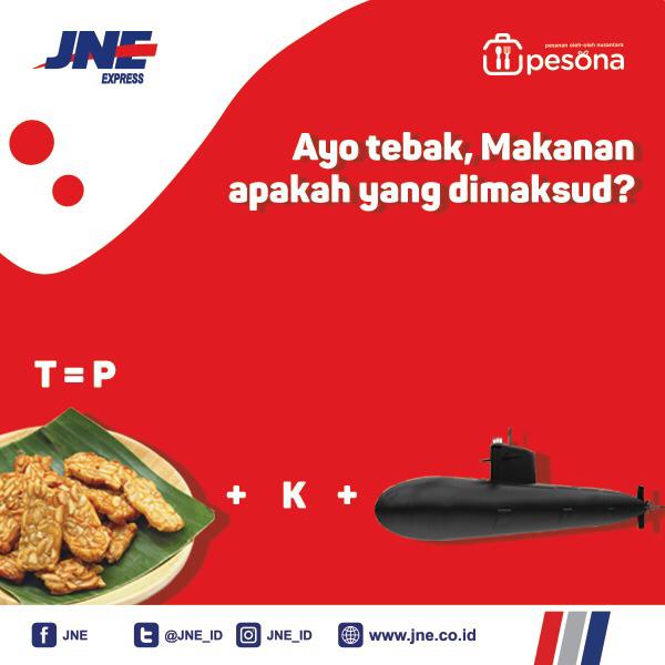 JNE_ID's tweet photo. 2/2
Dengan cara :
1. Follow akun @jne_id &amp; @pesonajne
2. Kirimkan jawaban kamu dgn #KurmaJNE
3. Ajak 5 orang temanmu untuk ikutan kuis ini
4. 2 orang beruntung akan menjadi pemenang
5. Kuis ini berlangsung di Instagram &amp; Twitter @jne_id

#jne #connectinghappiness #jneramadhan2019 https://t.co/yEVbXxyhPQ