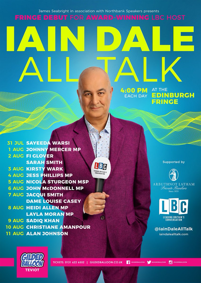 If you're not doing anything in the first half of August... #edinburghfringe #edfringe