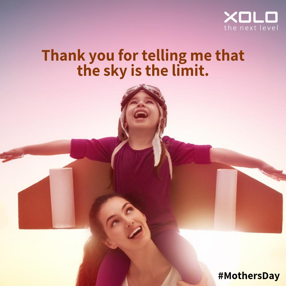 Life doesn't come with a manual. It comes with a mother.
Happy Mother's day to our closest friend, companion &amp; greatest inspiration!

#XOLO #XoloZX #MothersDay #Mother #HappyMothersday