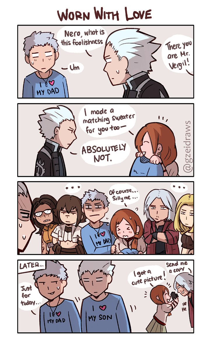 Vergil's Motivational Life #26
It's Mother's Day, but this could work too :P
#DMC5 #DevilMayCry5 