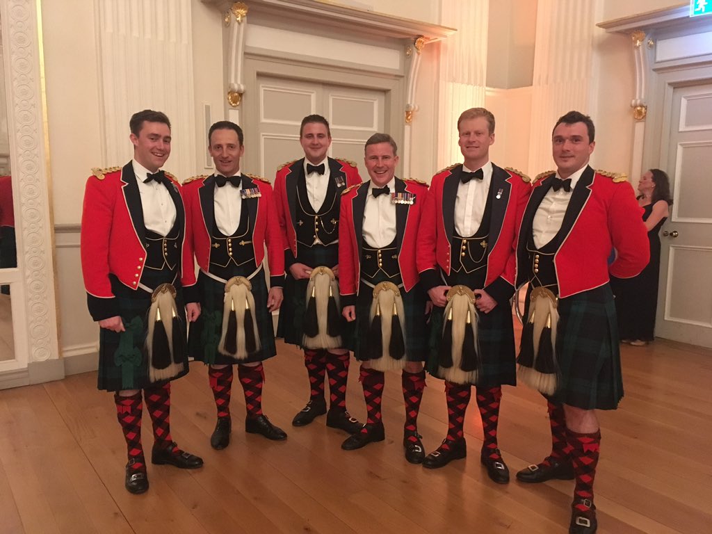 Great night last night @ScotMilBall, real fun with @ArmyComd51X and friends with dancing with Service men and women from across Scotland - all raising funds for @CombatStress.  Thanks for a great night!