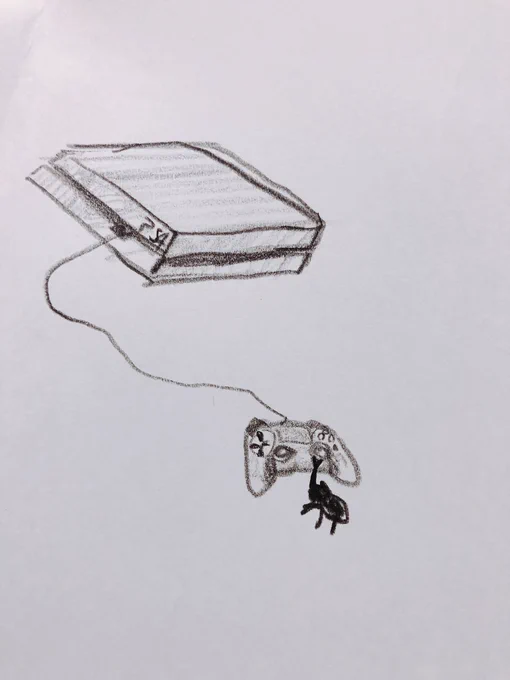 カブトムシ落書き。
私のキャラクター達の中で1番強いのはカブトムシです。 