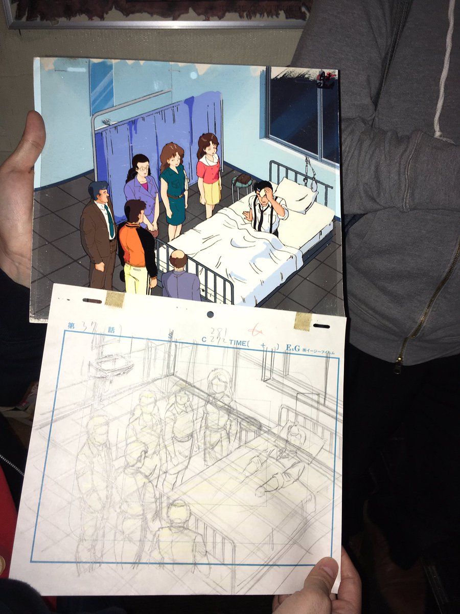 美味しんぼのセル画 その１, image size:900x1200