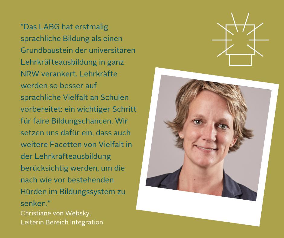 MercatorDE's tweet photo. Das Lehrerausbildungsgesetz #LABG feiert heute sein 10-jähriges Bestehen. Wir freuen uns über seinen Beitrag zu mehr #Chancengleichheit und #Bildungsteilhabe an Schulen. #Integration #Schule https://t.co/YkwkjJB83P