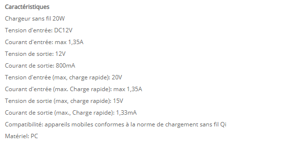 BonsPlansChine's tweet photo. ➡️ Chargeur sans fil Xiaomi à haute vitesse - 20W, Blanc

🔔 https://t.co/9UI5V8Cpsj

💰 27.30 https://t.co/C1HyqJpH0i