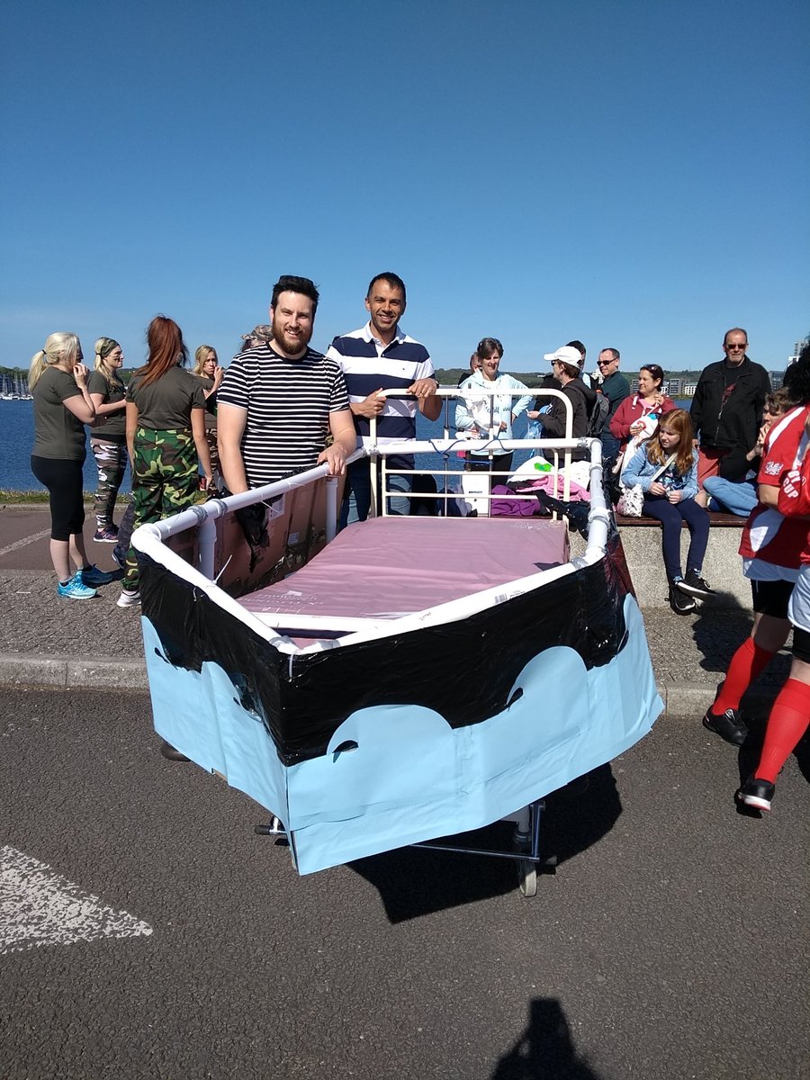 Health_Charity's tweet photo. Three sheets to the win #CAVBEDPUSH https://t.co/9hNBQJtJ4m