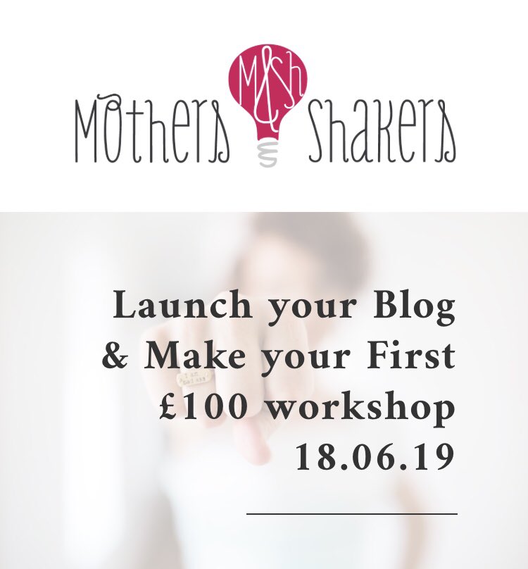 MothersShakers's tweet photo. We have a date for our next @MothersShakers workshop and it's better than ever. Our tickets sell out fast so if you're thinking about #blogging, don't miss out! #MashWorks https://t.co/m1ccJpxtyu https://t.co/7saXtk0Z5B