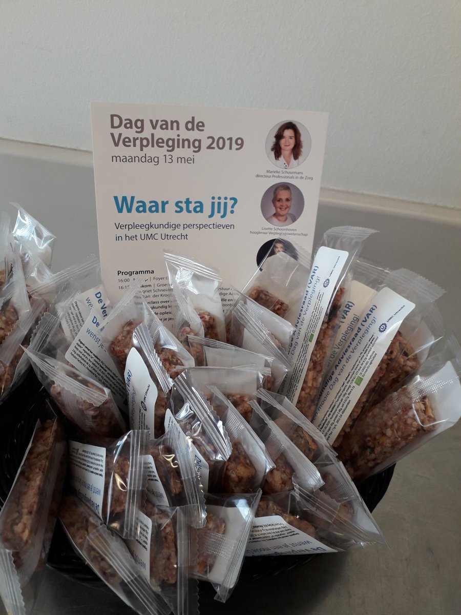 Voor de dag van de verpleging hebben we naast het mooie symposium morgen,een kleine attentie rond gebracht! Hopelijk zien we jullie allemaal morgen!Fijne dag van de verpleging!
 #Ikstastilbijdezorg #ikstastilbijdeverpleegkunde #ikstastilbijverpleegkundigen #DagvandeVerpleging
