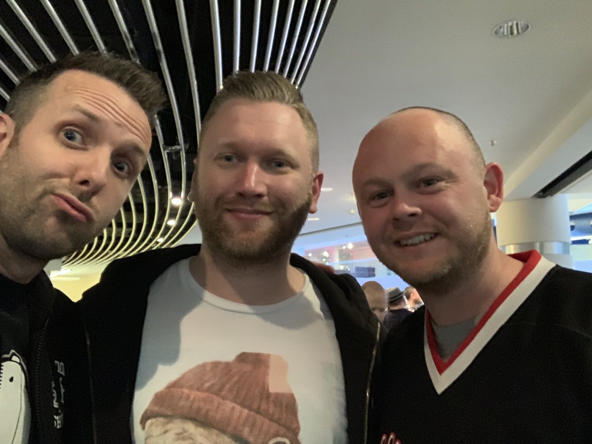 Mattcartner's tweet image. awesome to meet @thewoodyatt in Birmingham last night at the #hollywoodbabbleon show thank you for stoping and chatting to @zombiedead1981 &amp;amp; me , we are massive fans of @markandmeuk &amp;amp; @sttepodcast keep up the amazing content ,all the hard work you do is absolutely worth it🤘🏼