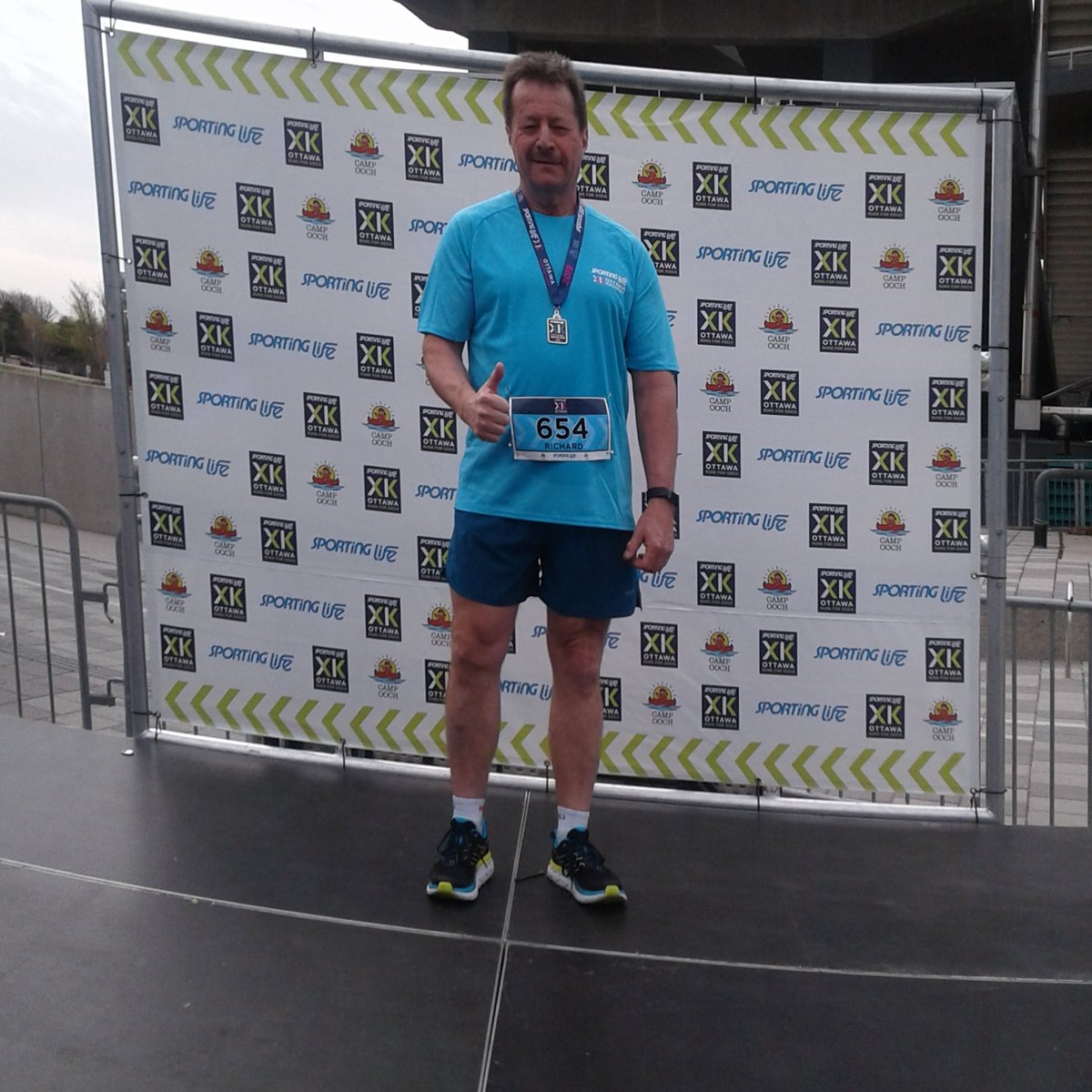 RichardHabs1960's tweet photo. 10K done PB for me 54 minutes last year 58 #gettingoldergettingbetter https://t.co/7srHBerq9D