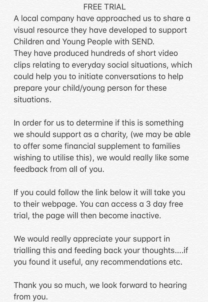 AutismACUK's tweet photo. *WE NEED YOUR HELP*
If you have a family member with ASD, please visit https://t.co/vyhwQ6H90p &amp; trial out their website. We would love your feedback on this, to know if it’s something that AACUK should support. Either DM us through or email on info@autismawarenesscentraluk.co.uk https://t.co/V9fTFiQj97