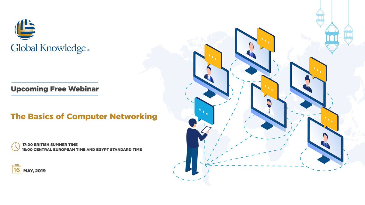 GlobalMea's tweet image. This session will explore different types of networks and the common components that must exist in these networks.
For Registration: globalknowledge.com/en-eg/company/…
#Global_Knowledge #Computer_Networking #Online_Courses #Ramadan