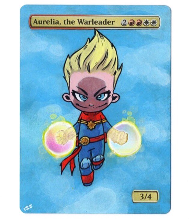 Captain Marvel
Reference: Skottie Young