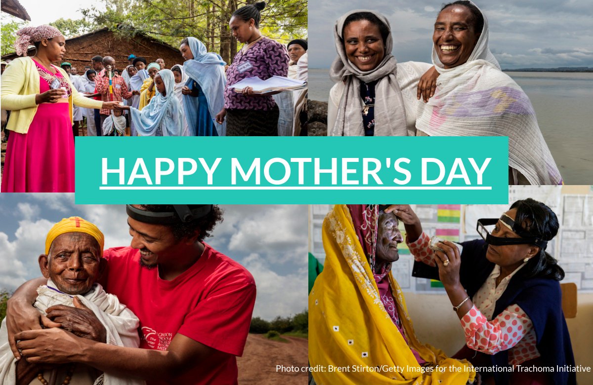 To all the women working to #endtrachoma, Happy Mother's Day!!! #womeninglobalhealth #beatNTDs #HappyMothersDay