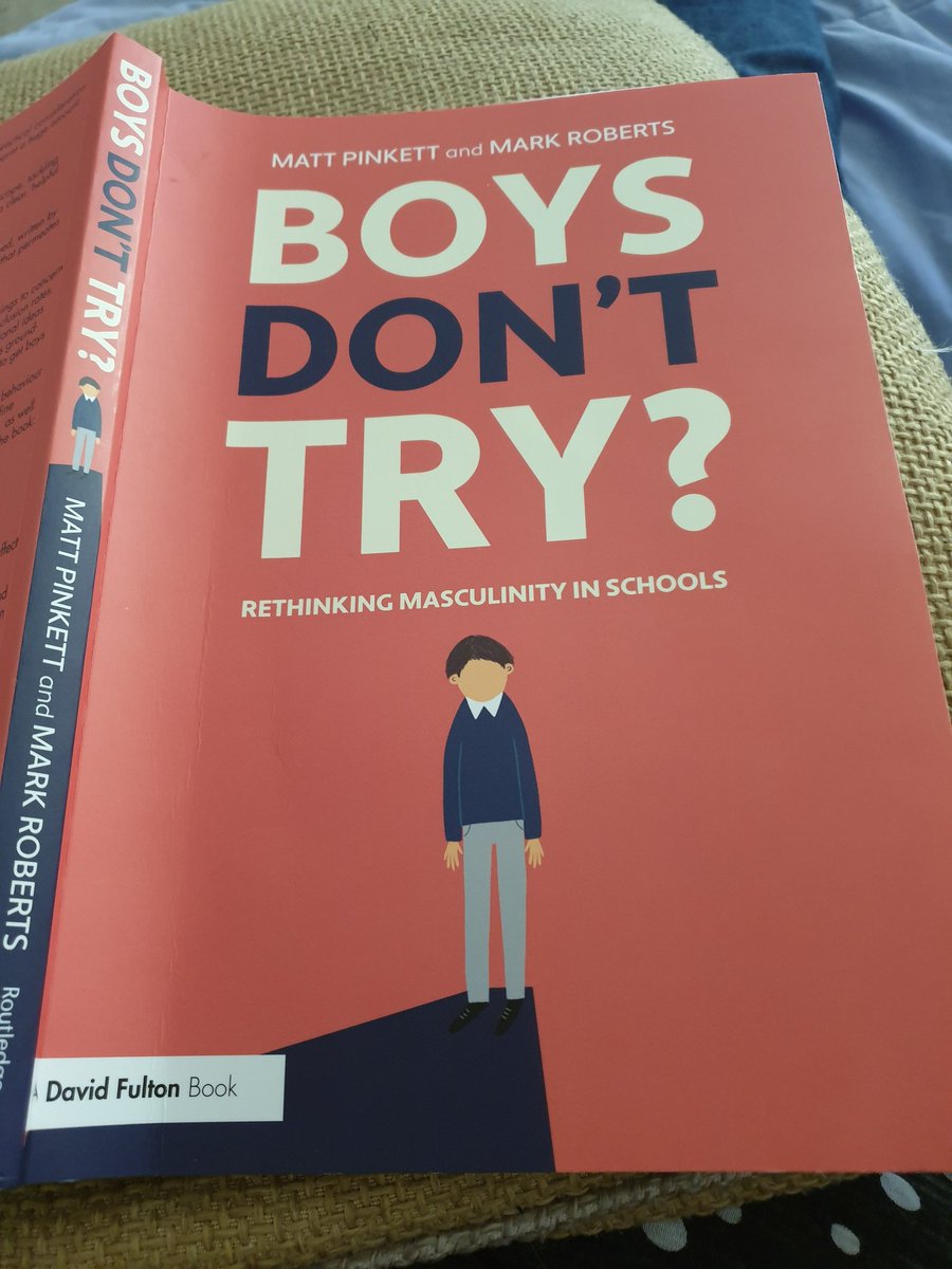 GeographyMills's tweet photo. @Positivteacha @mr_englishteach Thank you for writing this. As a trainee teacher this has been one of the most influential books in challenging how I develop my teaching practice. As a mother of a boy as well, I thank you. #geographyteacher #womened #pgce #recomendation #scitt https://t.co/gOG1g0J9hA