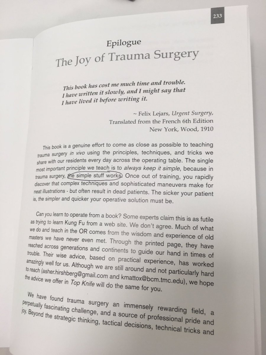 MSatej's tweet photo. Epilogue #TopKnife #StudySunday #trauma #traumatology #surgery #surdEd #surgtweeting #SurgicalEducation πͺπ π
#SimpleStuffWorks https://t.co/w2bFxOCTJA
