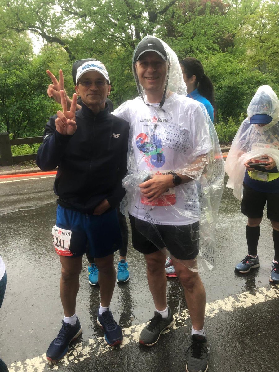 MaherNasserUN's tweet photo. A small #PRrUNners squad joined @nyrr #JapanRun today @BurhanGafoor @ArbeiterRichard @PajevicIvana & Christoph @GermanyUN who was ran too fast & missed the photo meet at # Bolto https://t.co/37EQyQy5Y8