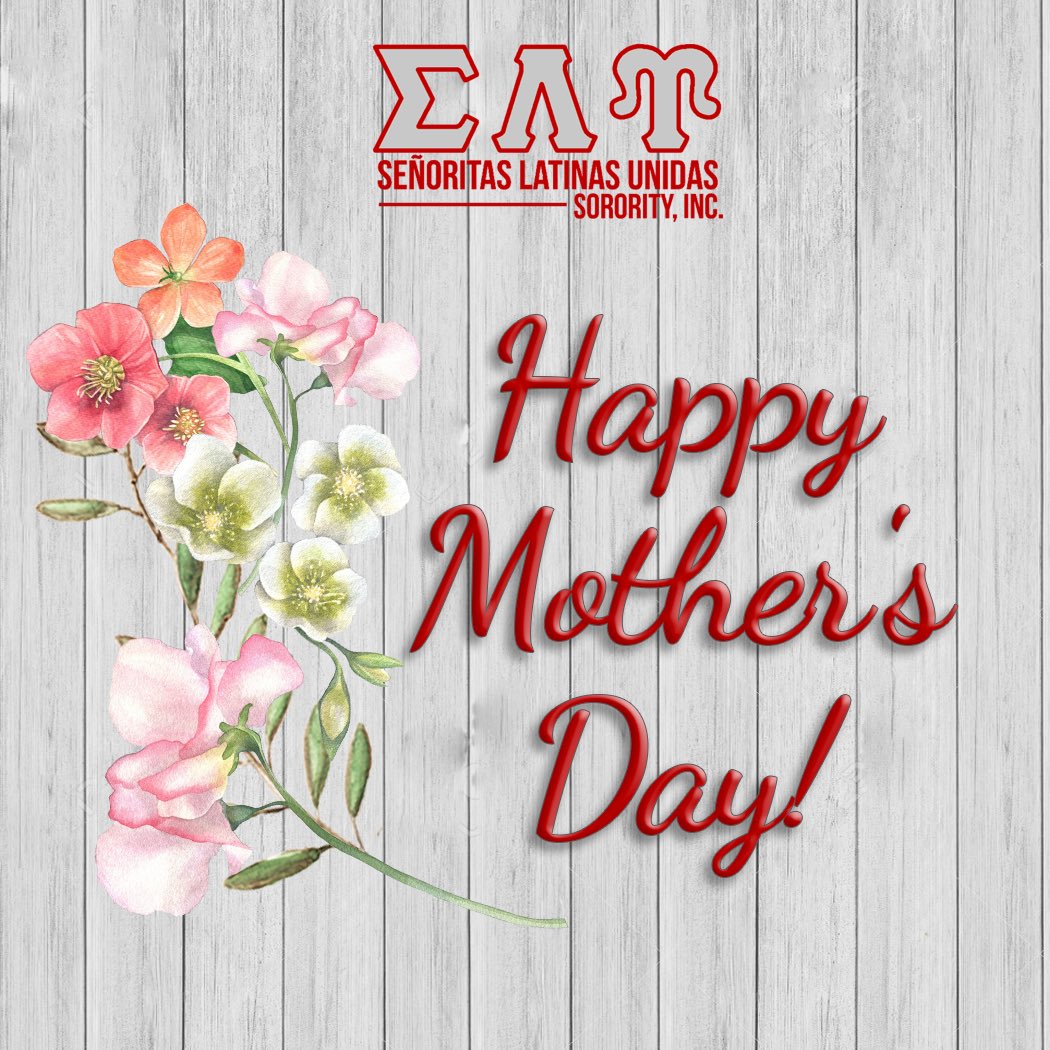Happy Mother’s Day! ¡Feliz día de madre! 💛❤️ We’re sending love and appreciation to moms everywhere. Thank you for all that you do! #MothersDay #ΣΛΥ