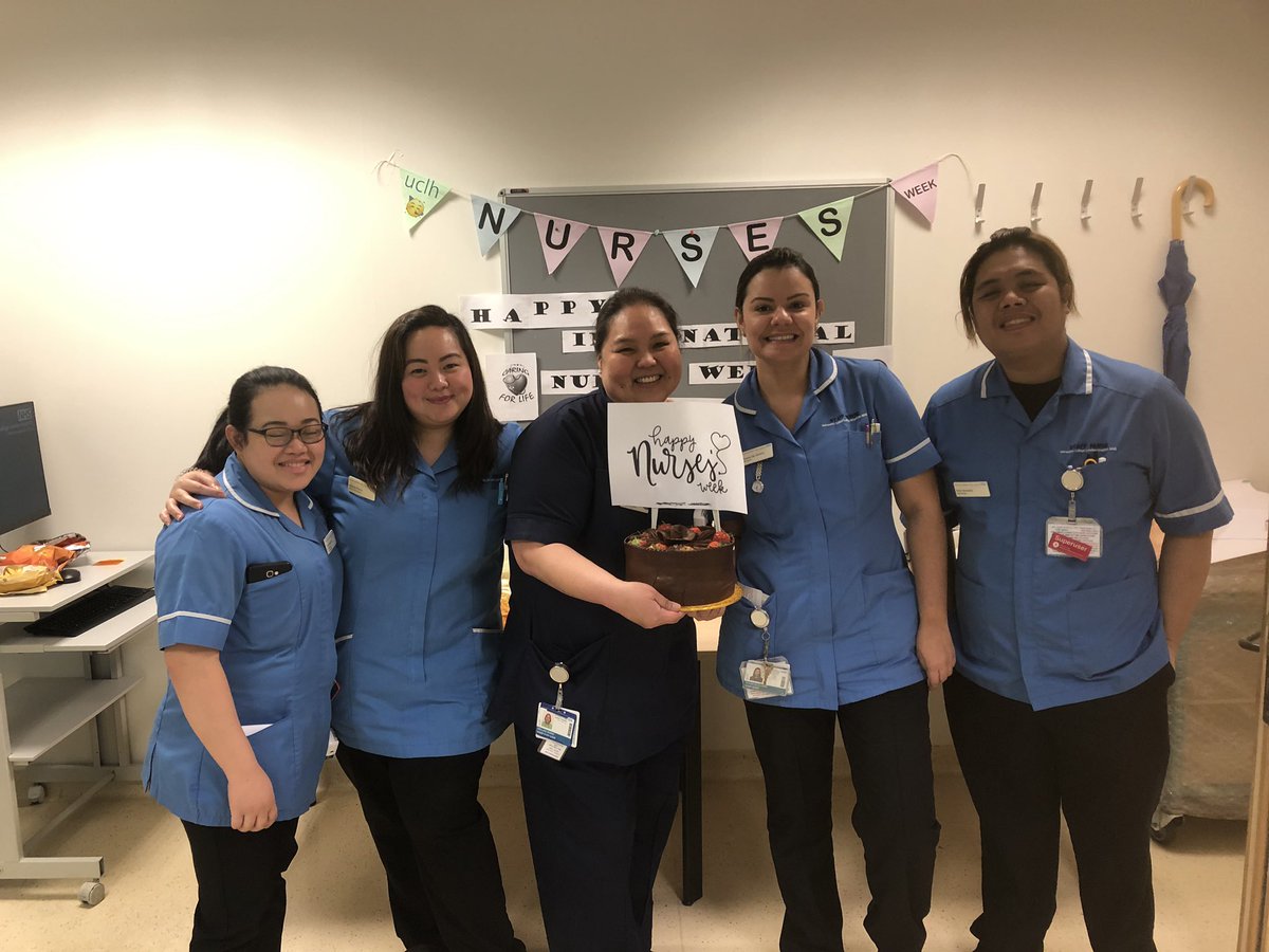 International nurses week. 
#internationalnursesweek #uclh #oncologynurses <a href="/uclh/">UCLH</a>