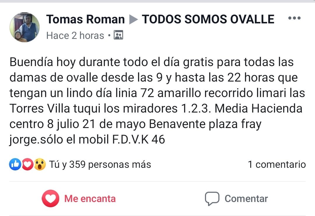ElDe31's tweet photo. Personas como Tomas Roman ya no quedan y no รฉs la primera vez que hace รฉste tipo de gestos... ๐๐ป๐๐ป๐๐ป aplausos para รฉste Chofer Profesional de la #Linea72 de #Ovalle @MiRadiols @RobertoMiradio @moragagranate @LaSerenaOnline @OVALLEAHORA @pizarroviera #LaSerena #Coquimbo @rociovbt https://t.co/8rOKiWJuun