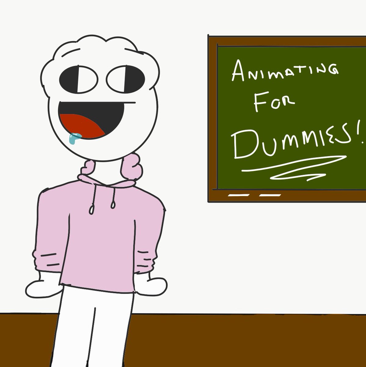 lokolatte's tweet photo. WELCOME TO “Animating For Dummies” https://t.co/mxMP1ZivoG