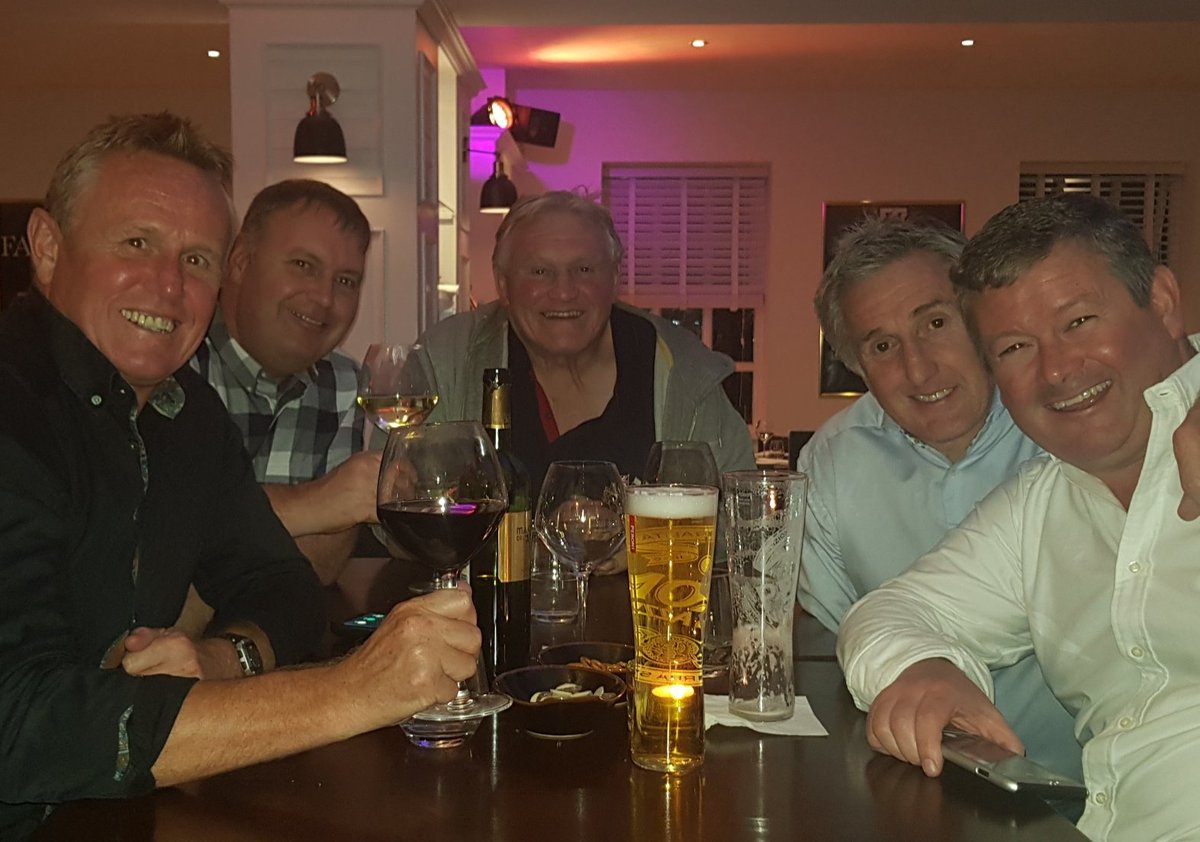 Kevin Ellis (@kevinellis09) on Twitter photo Great catch up in warrington with top mates, good luck to the <a href="/WarringtonRLFC/">Warrington Wolves</a> today 👍🏻🏴 <a href="/JiffyRugby/">Jonathan Davies OBE</a> <a href="/chady70/">Dave Chadwick</a> Great catch up in warrington with top mates, good luck to the <a href="/WarringtonRLFC/">Warrington Wolves</a> today 👍🏻🏴 <a href="/JiffyRugby/">Jonathan Davies OBE</a> <a href="/chady70/">Dave Chadwick</a>