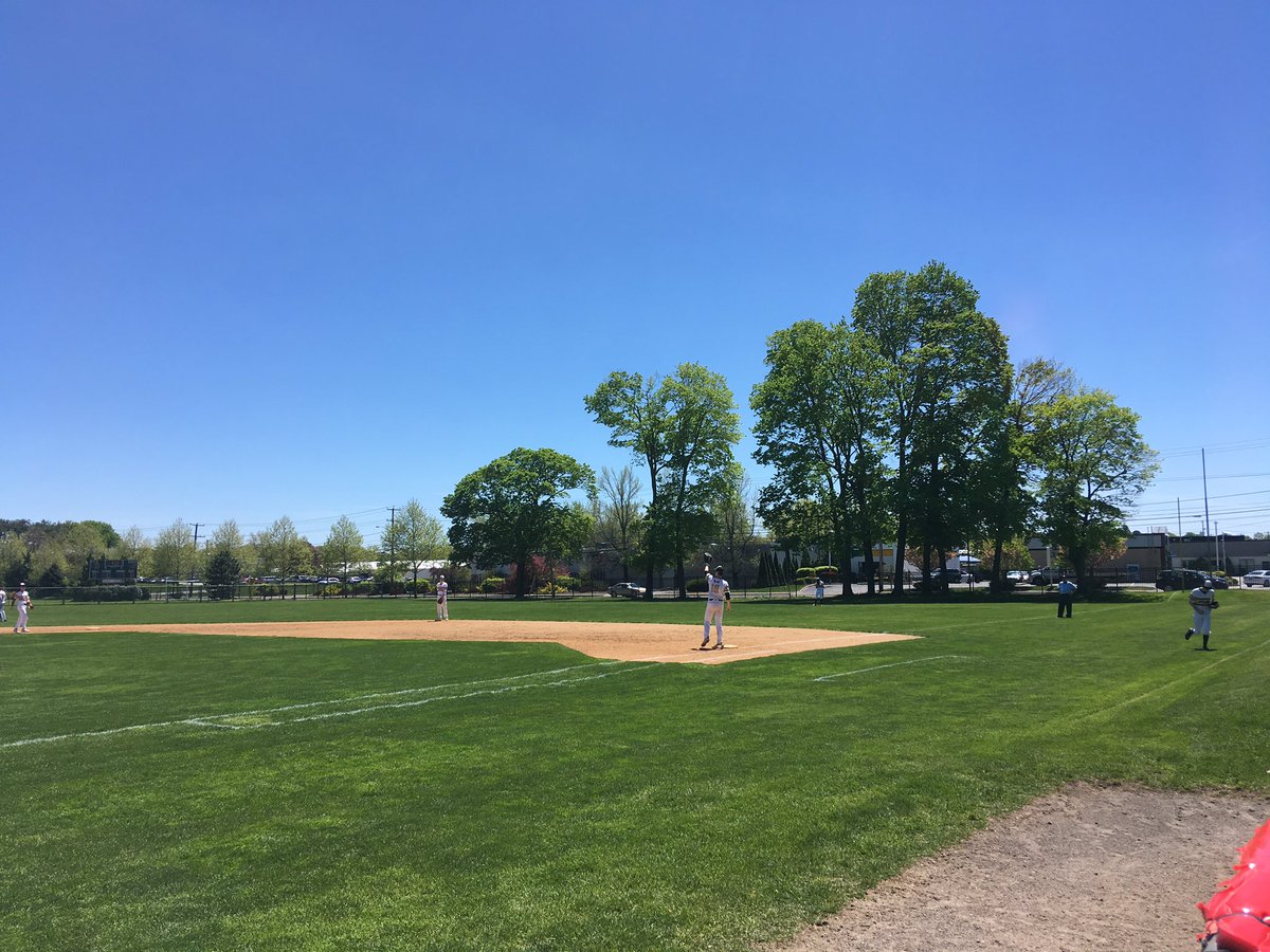 NewbridgeBall's tweet photo. Game versus PCD yesterday was tough. Got off to a great start with a solid pitching performance by Timmy Mann, but the PCD pitching shut us down. Afterwards it was off to the Yard Goats game! All baseball all the time. Scheduled to play Berkshire today. @NewbridgeSchool https://t.co/1l7nG04zTe