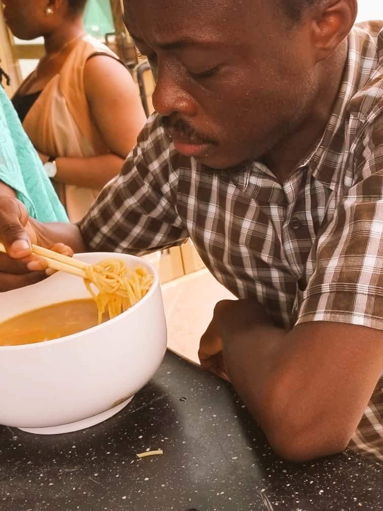 DJ_K3V's tweet photo. Yesterday @Chef_Keeks spoil there for me on some ramen level!! Can't wait for the next #SlurpySaturday https://t.co/NY4ozjvai6