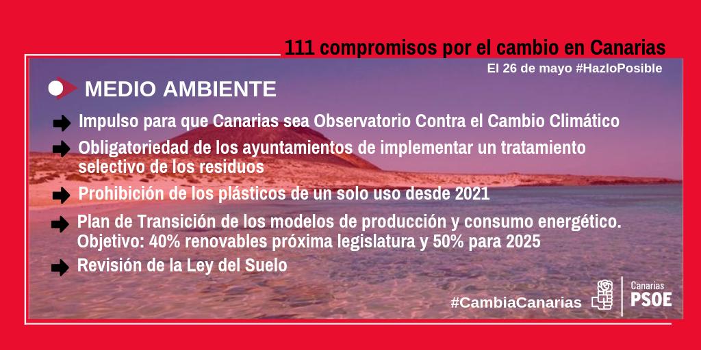 /❤️<a href="/avtorresp/">Ángel Víctor Torres Pérez</a>: La defensa del medio ambiente exige mayor compromiso

111 propuestas para una #Canarias de oportunidades, pero sobre todo: sostenible 

#CambiaCanarias #HazloPosible